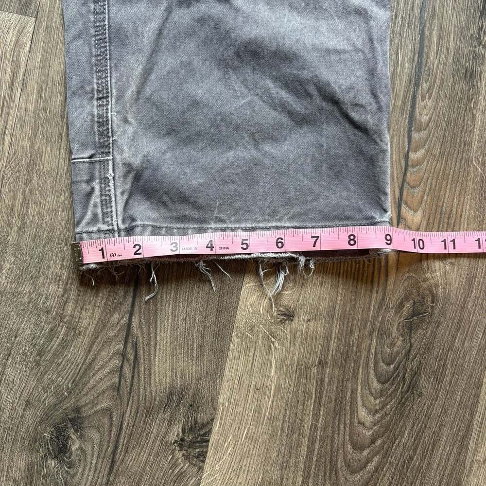 MK Faded Thrashed Gray Double Knee Pants - Picture 6 of 8